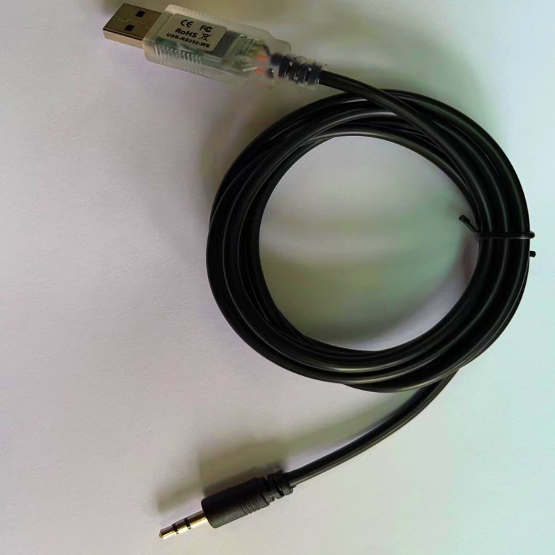 Cabo serial USB RS232 para cabo conversor XLR de adaptador de entrada de áudio de 2,5 mm e 3,5 mm