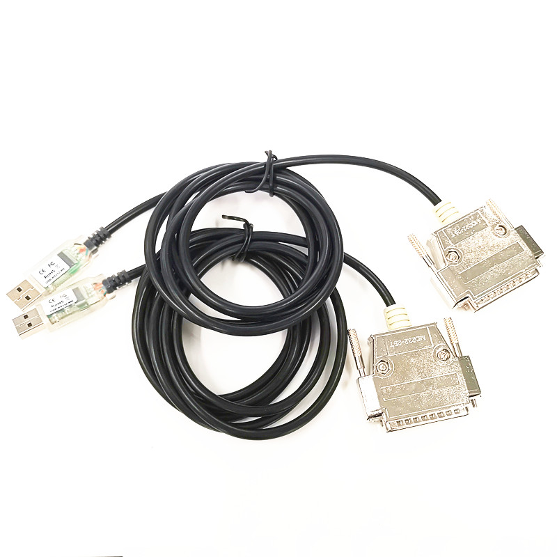 Adaptador serial ftdi usb para rs232/programação de controles cnc/25 pinos db25 db9 db15 macho conector 1.5m US-232R compatível