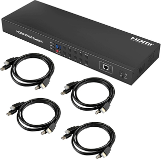 Switch KVM HDMI 8X1 personalizado de 8 portas