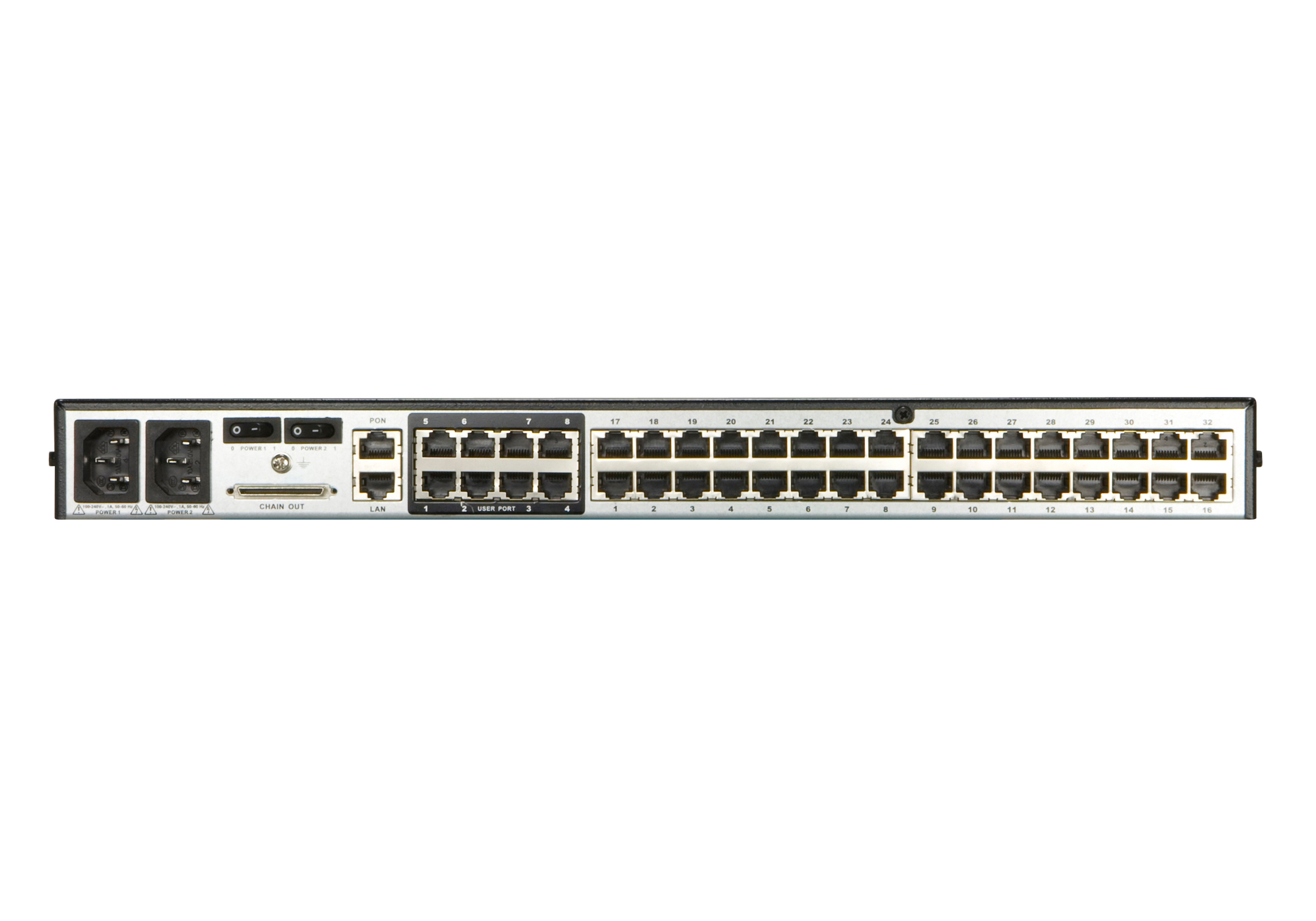  O dispositivo Matrix Kvm Switcher Infinity Manager suporta 192 pontos finais